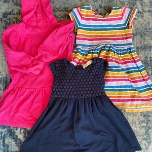 Hanna Andersson and Zara dress bundle